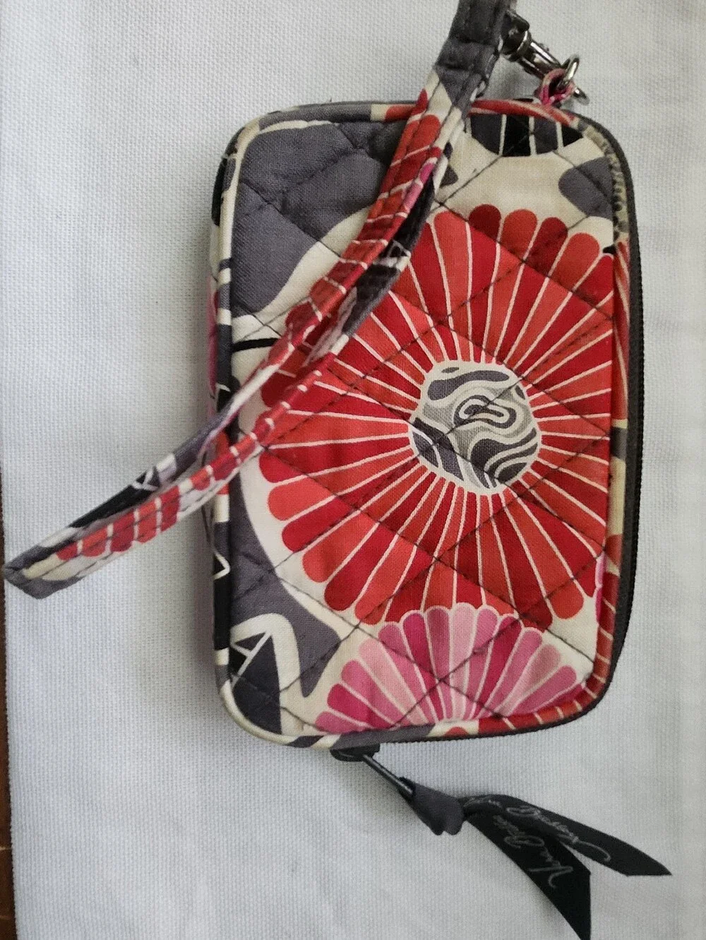 Vera Bradley Floral Quilted Wristlet